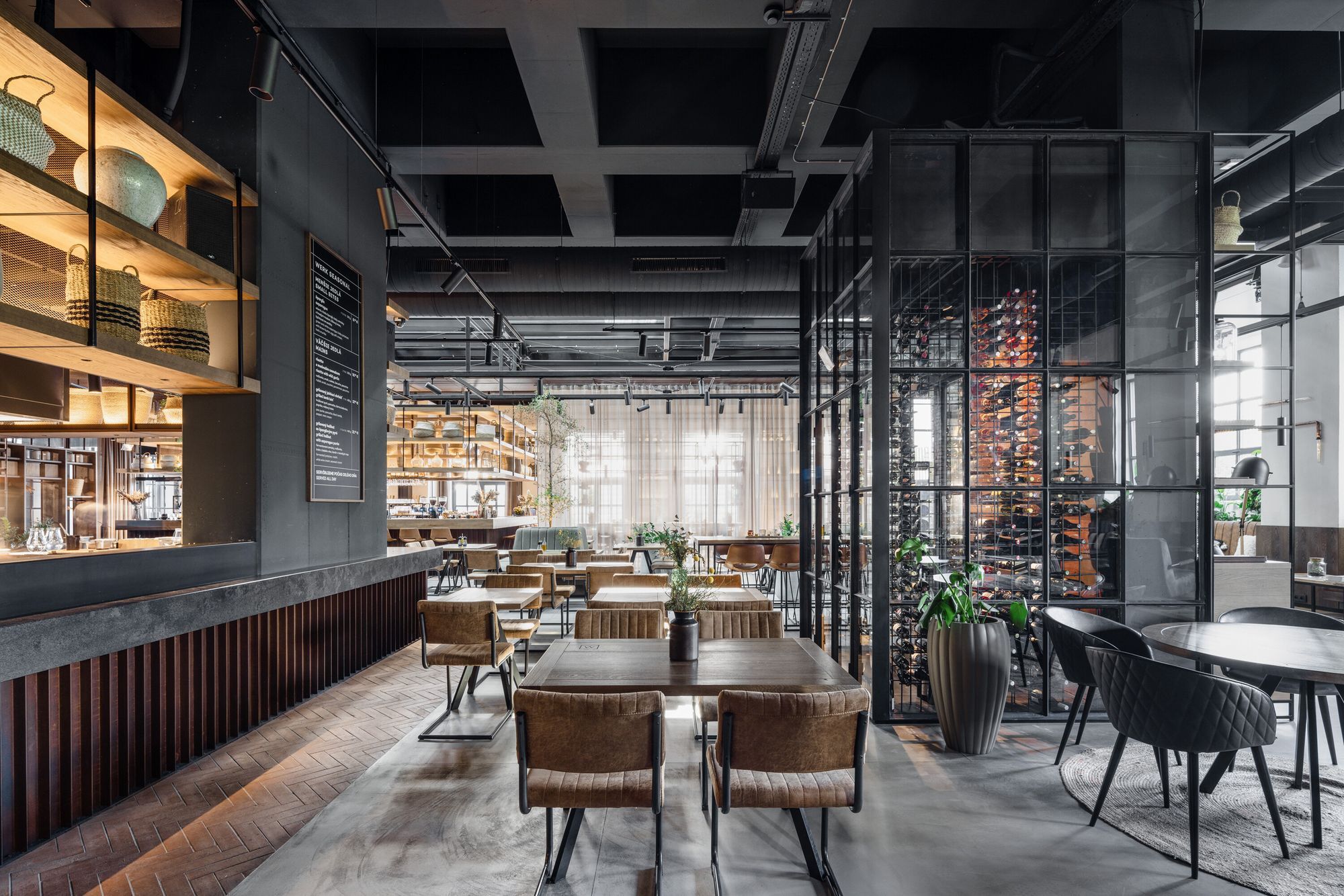 Combining industrial heritage and modern design: introducing WERK restaurant in Bratislava
