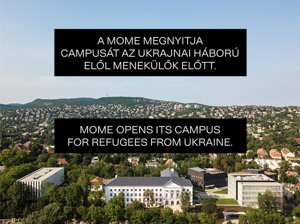A MOME megnyitja campusát az ukrajnai háború elől menekülők előtt