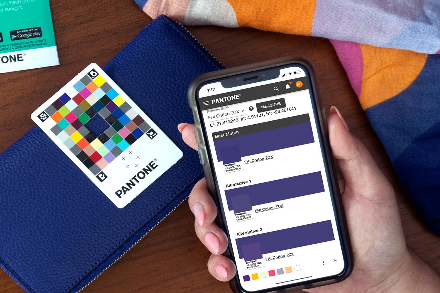 Pantone created an application to help us identify colors