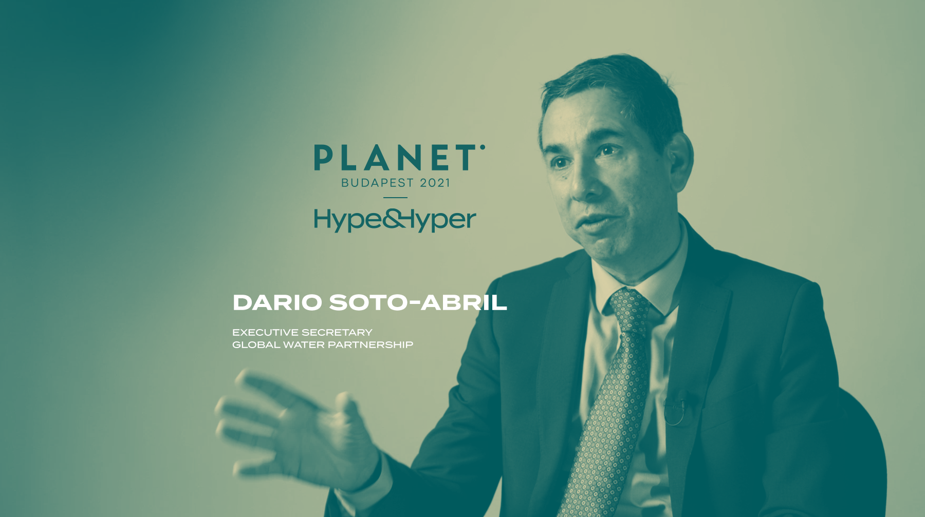 Human nature is wired to respond to short-term problems | Interview with Dario Soto-Abril on water management