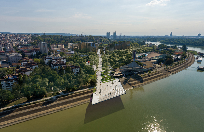 A harmonious connection of man and nature: the Belgrade LINKpark project