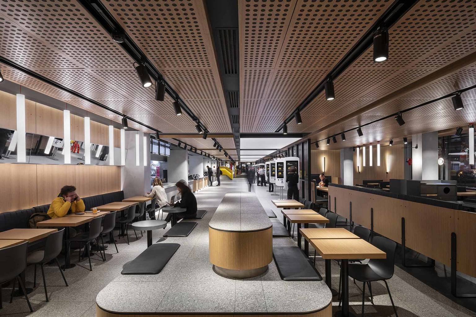 Moscow’s first McDonald's restaurant transformed into an island of calm