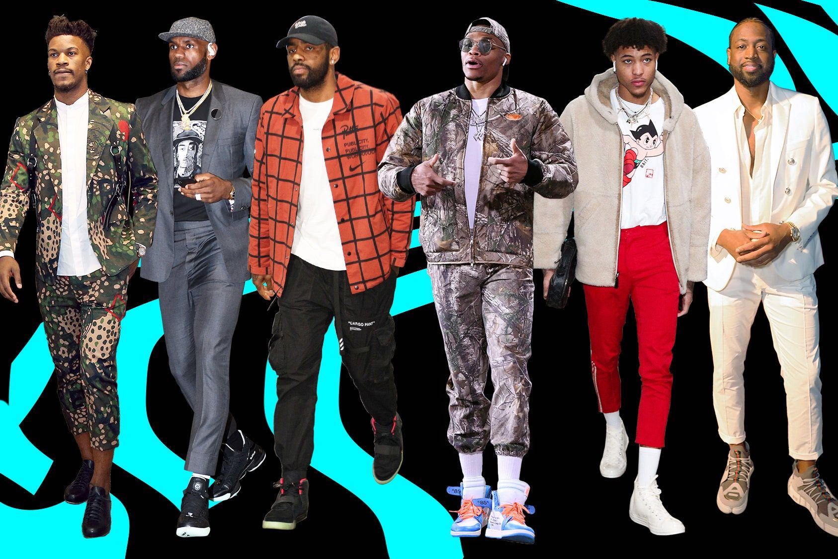 nba players clothing style