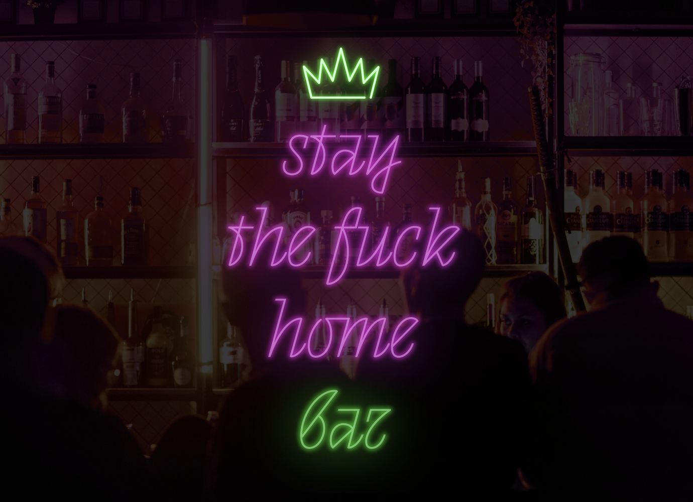 #Staythefuckhome | An online bar opened in Saint Petersburg