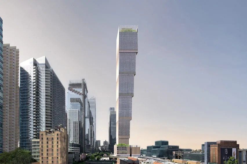 Inverted skyscraper designed for New York