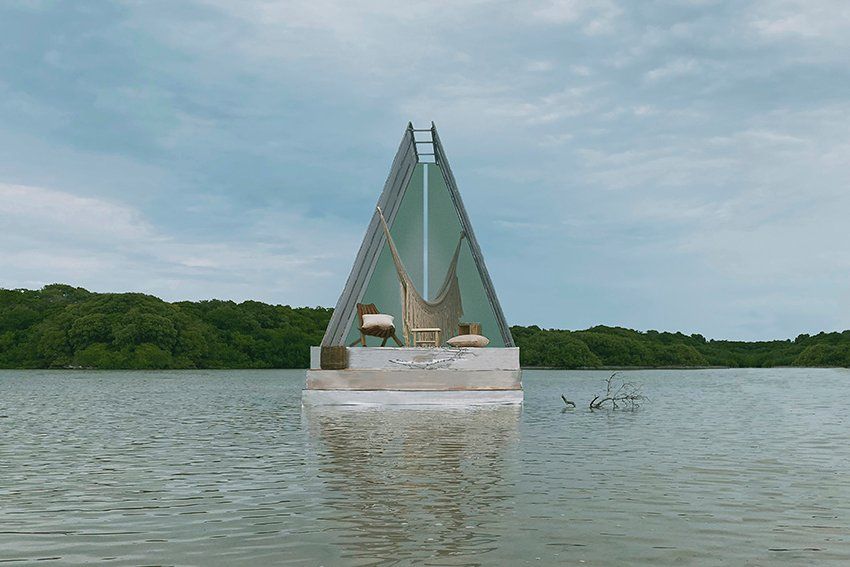 Floating shelters for flood-affected areas | Andrés & José