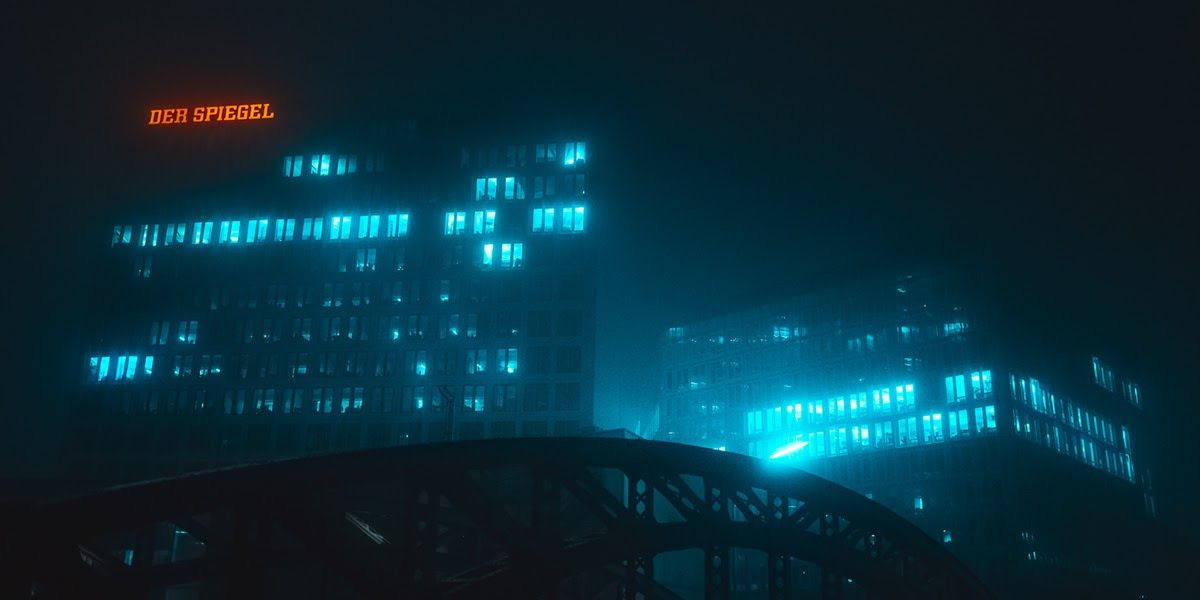 Hamburg Noir | Apo Genç sci-fi hangulatú fotósorozata