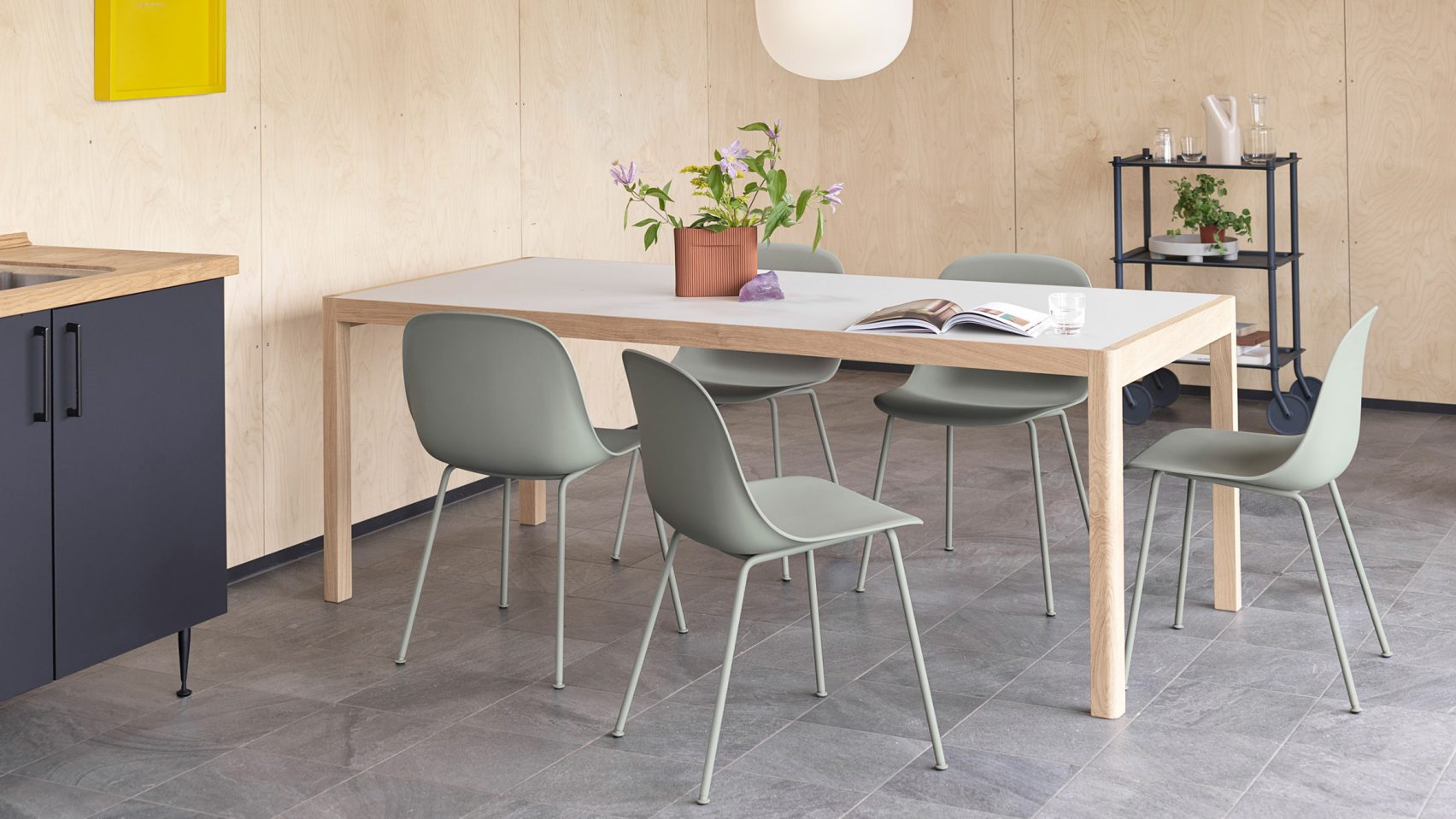 Muuto introduces the sustainable version of the iconic Fiber Chair