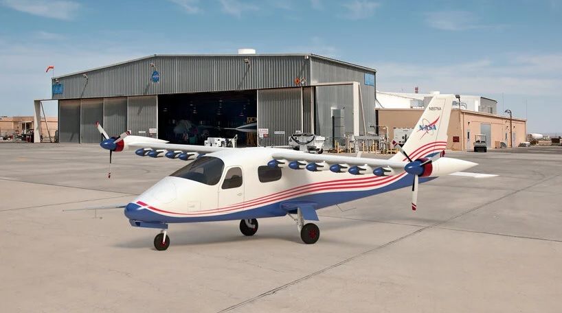 NASA is testing an electric airplane