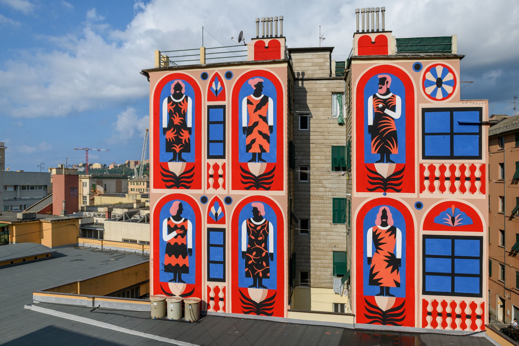Ezekkel a falfestményekkel teszi színesebbé Európa városait Agostino Iacurci