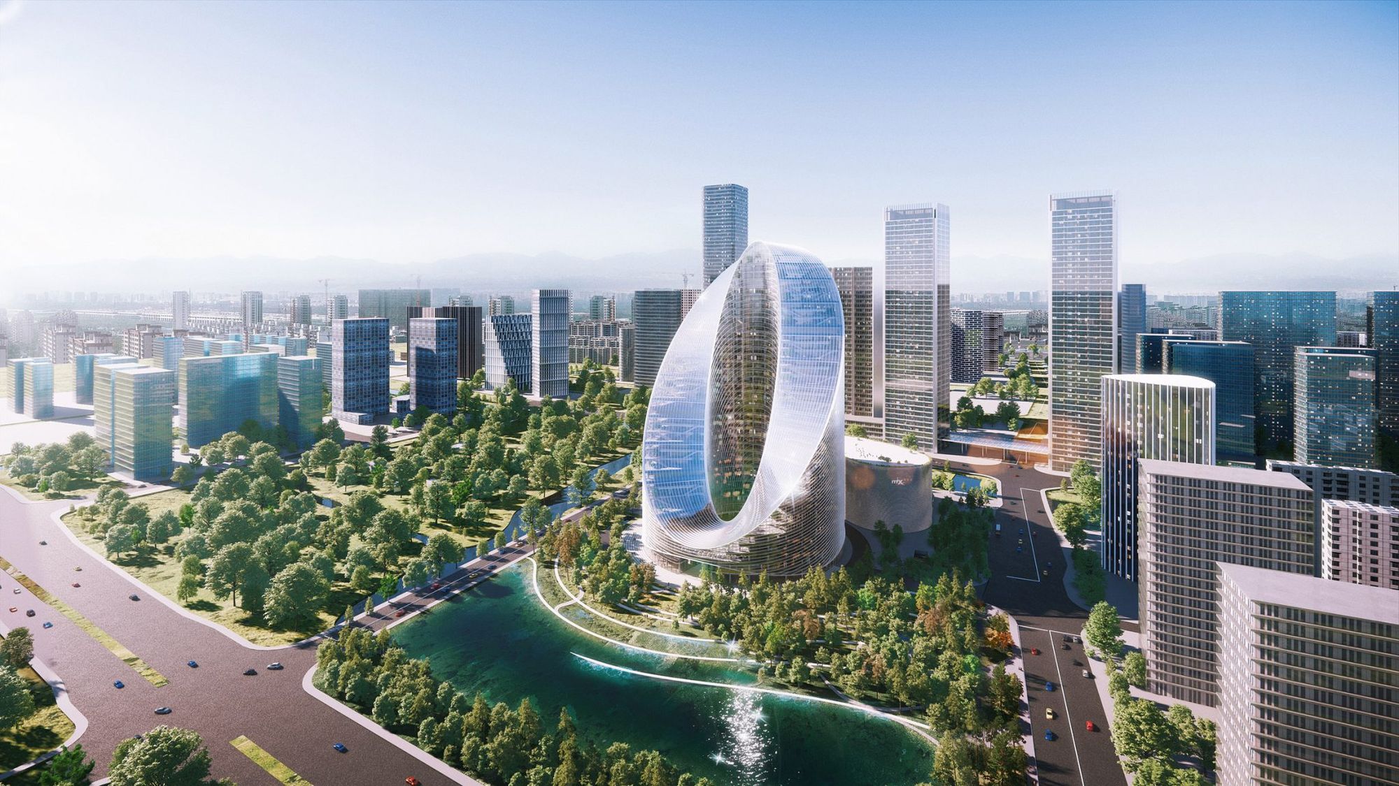 BIG to design a loop-shaped skyscraper