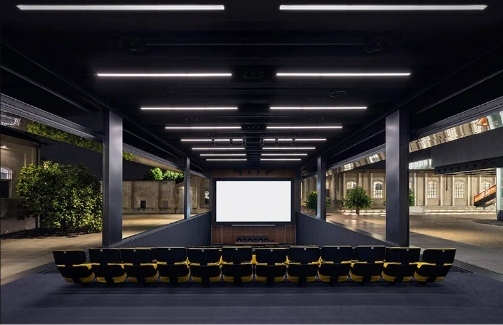 The cinema of Fondazione Prada turns open-air