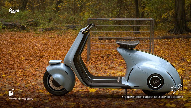 The Vespa of the future | Mightyseed