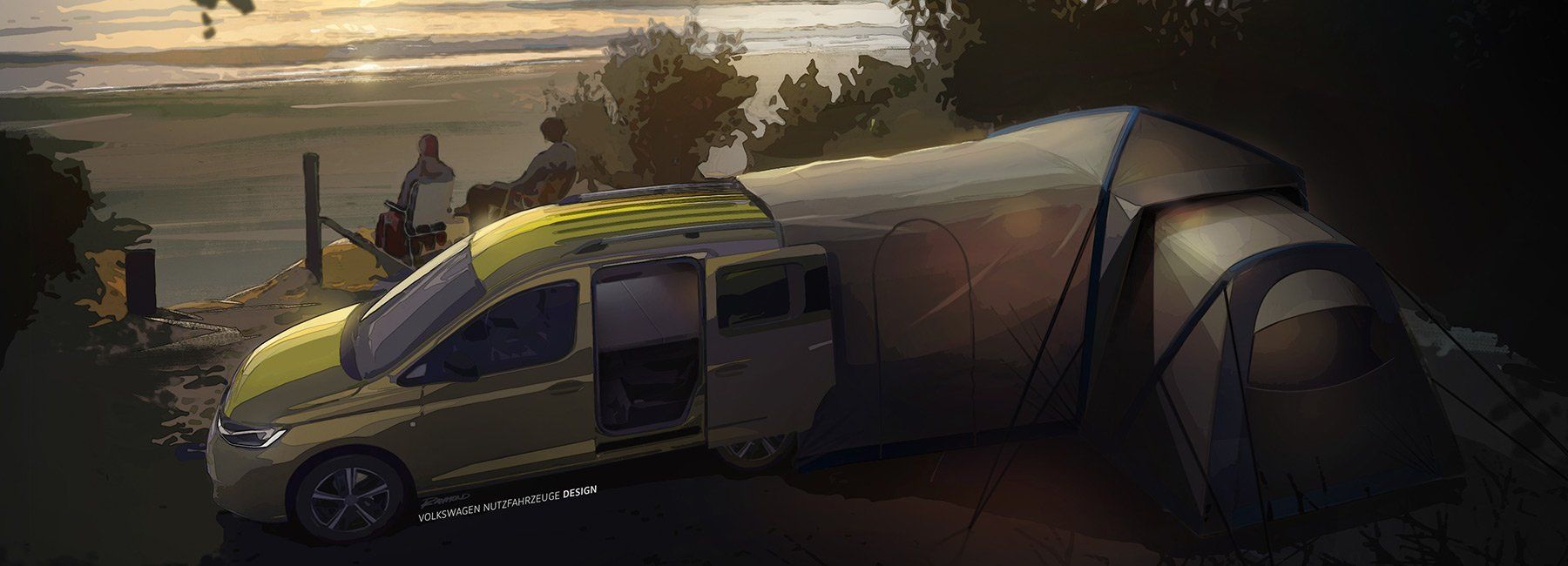 Volkswagen debuts a new model designed for camping