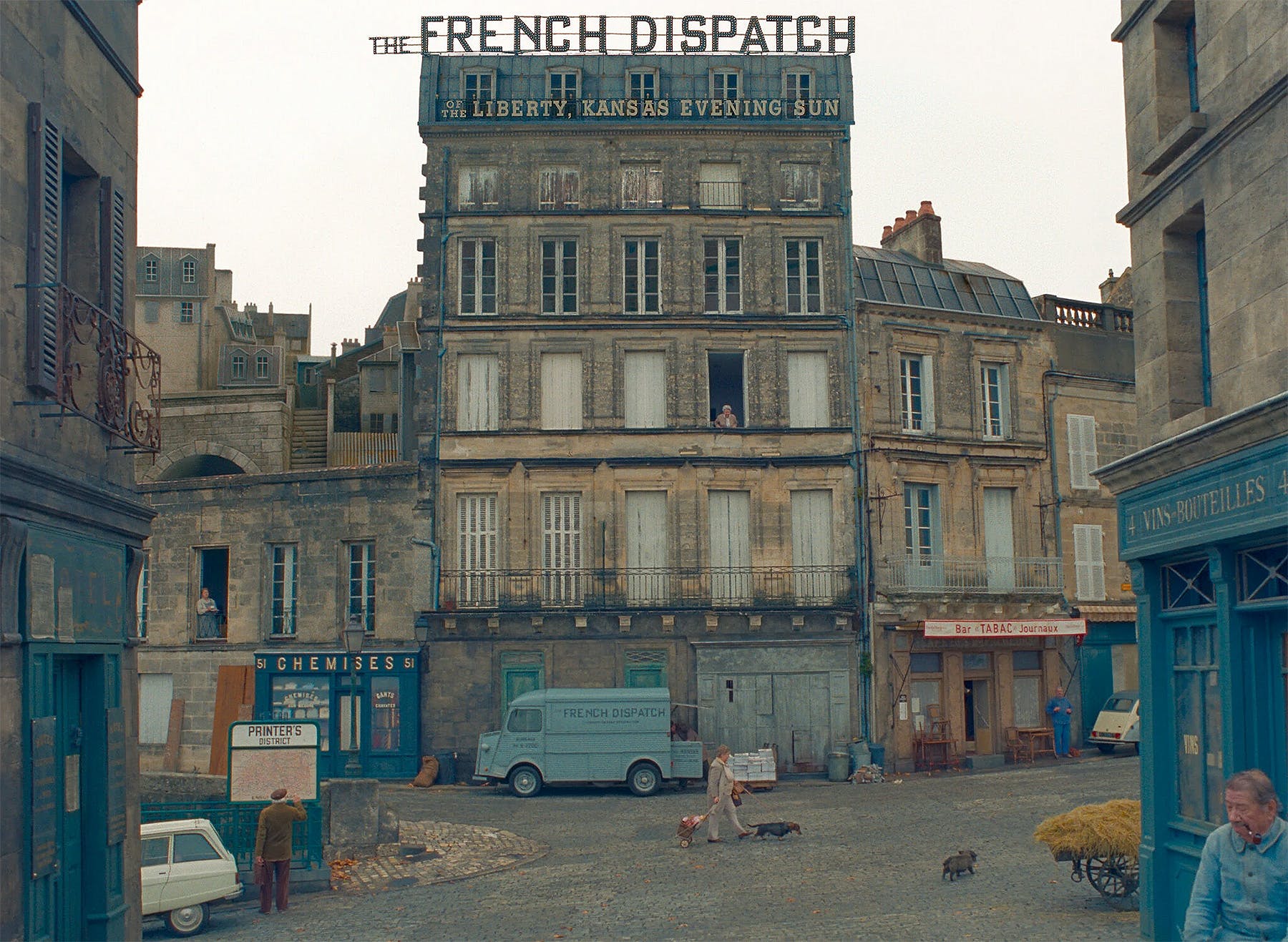 Wes Anderson egy teljes francia várost alakított át legújabb filmjéhez