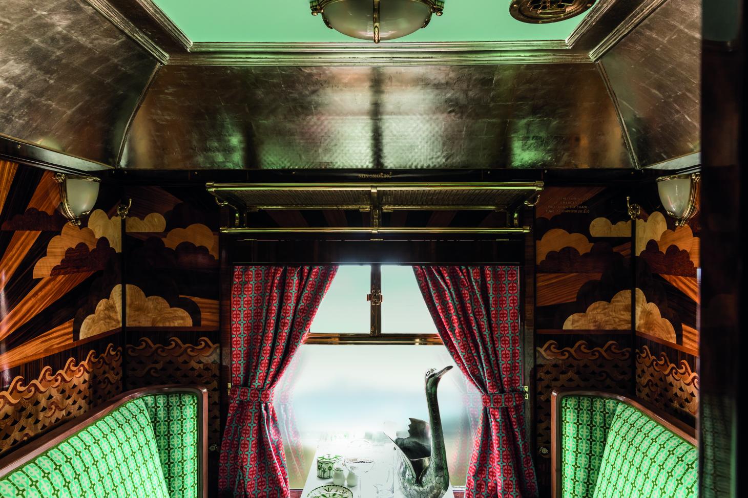Wes Anderson designed a train interior this time