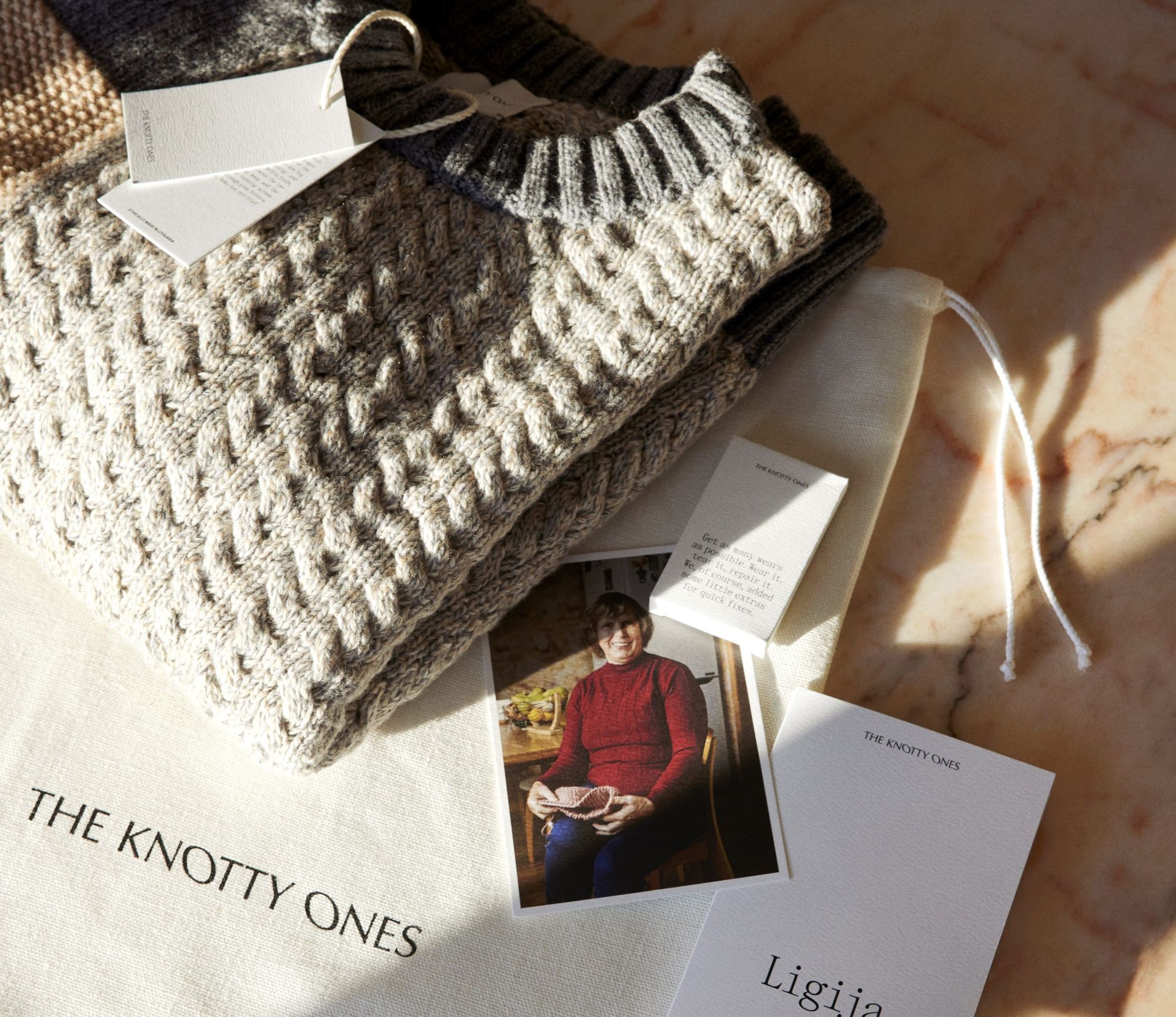 Lithuanian women and sustainable fashion—we quickly took The Knotty Ones into our hearts