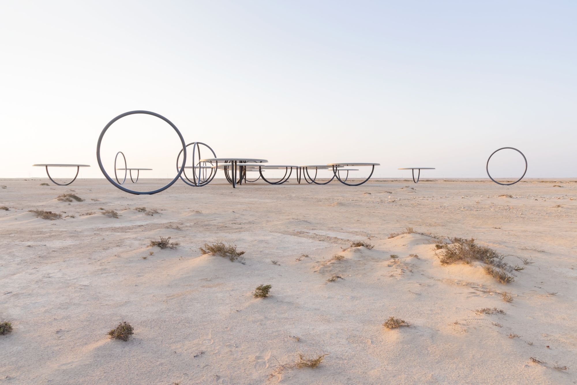 Ólafur Eliasson has built spectacular installations in the Qatari desert