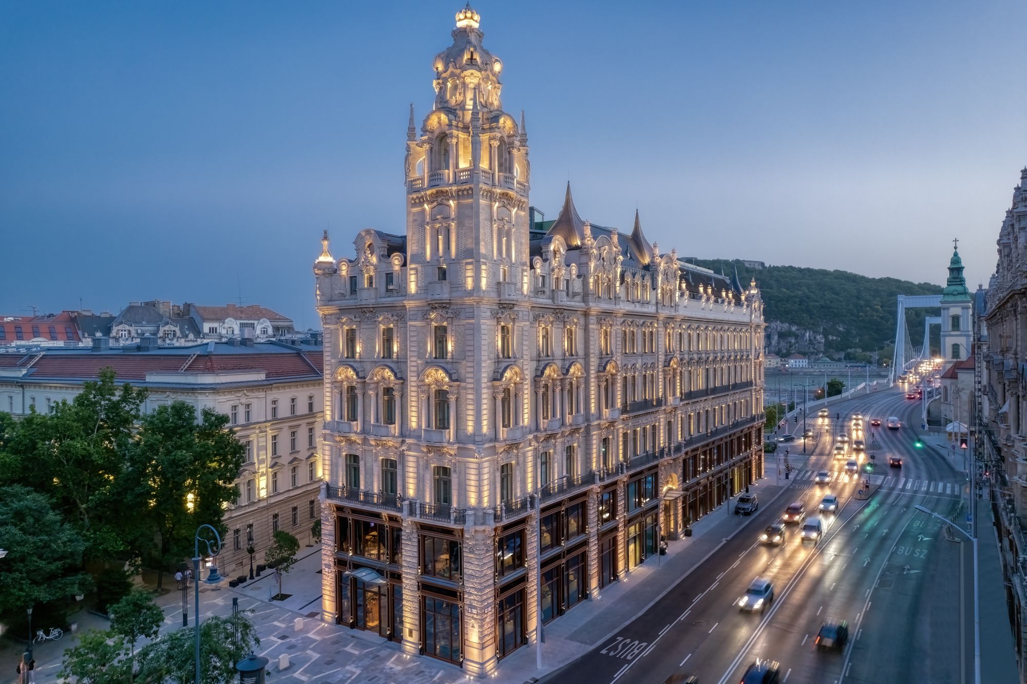 Többszörösen díjazták a budapesti Matild Palace-t