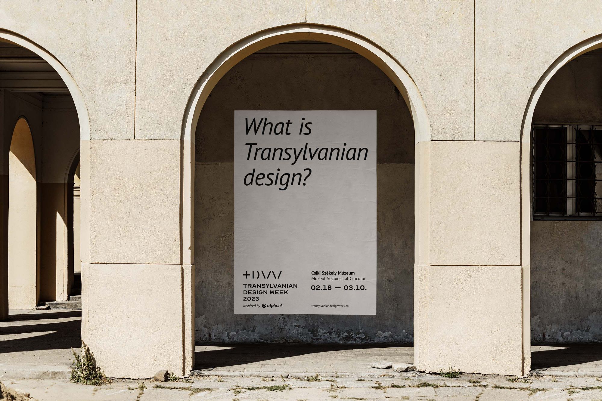 A fusion of thought fragments: how the identity of Transylvanian Design Week was born