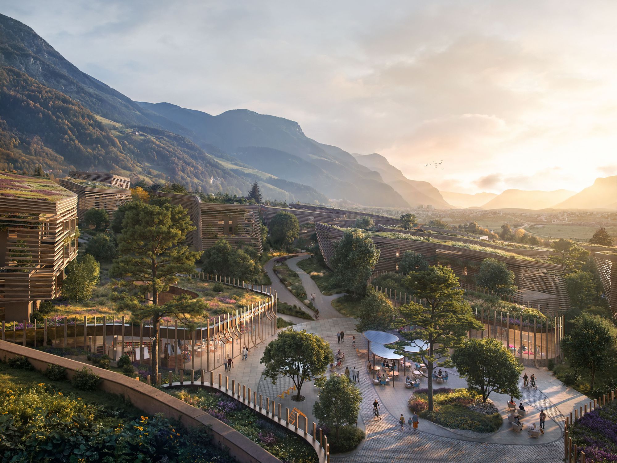 A New Neighbourhood at the Foot of the Dolomites – Renneria