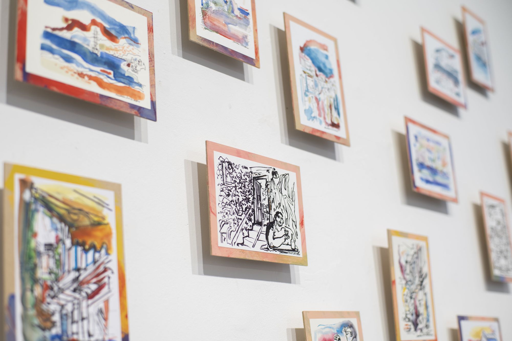 At the Edge of Light and Reflection | Anna Oláh’s Reflective Universe at Hybridart Space