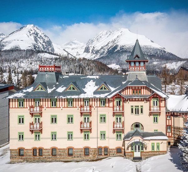 Winter castle hotels, just like in fairy tales