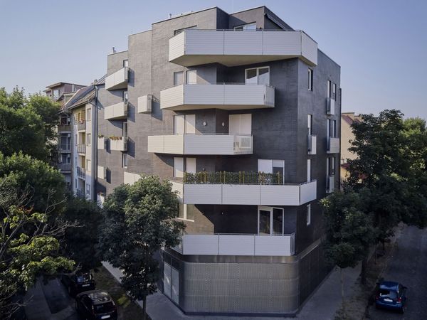 Zigzag apartment building designed by LAB5