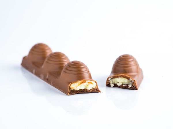Büfé #9—Bars of chocolate and candy bars