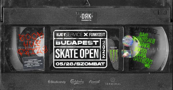 DRK Budapest Skate Open: cash prize international skateboarding competition in the heart of Budapest