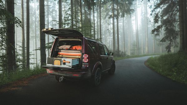 A camper out of the trunk of your car