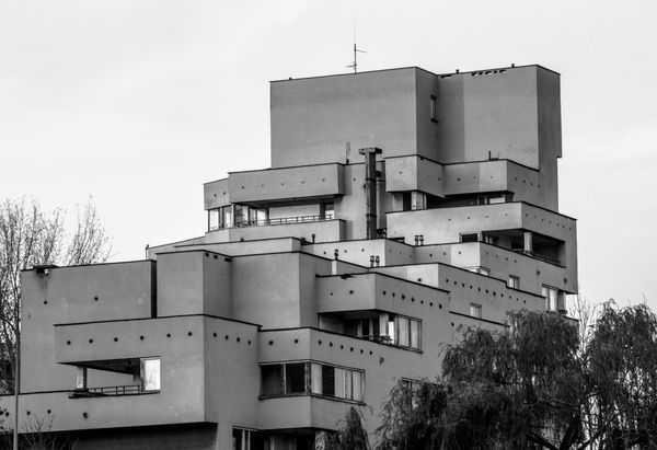 Wandering around modern buildings in Warsaw—Sebastian Czarnecki