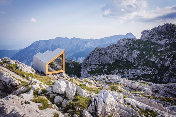 Alpine shelters from Slovenia
