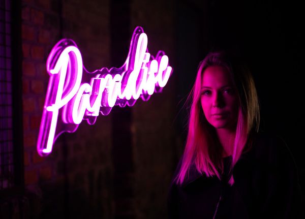 Neon signs on your wall!