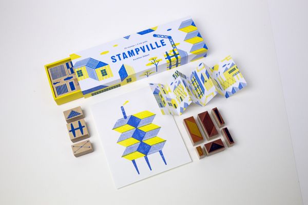 Az építőkockázás élménye papíron | Stampville