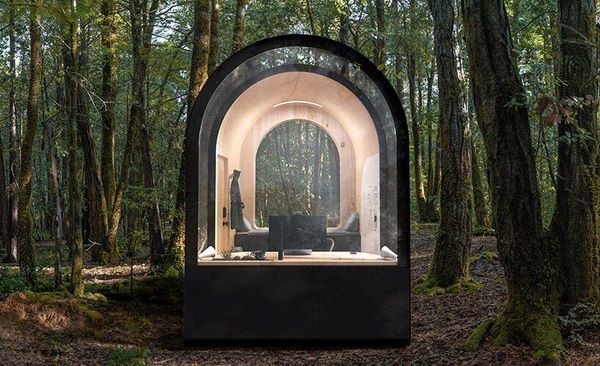 Smart office in the woods