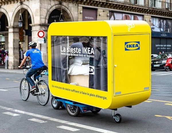 Párizsi szundítás az IKEA utazó sziesztakabinjaiban