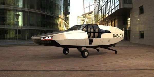 A helicopter and a DeLorean combined | CityHawk