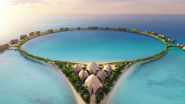 Hotel on stilts on the Red Sea | Foster+Partners