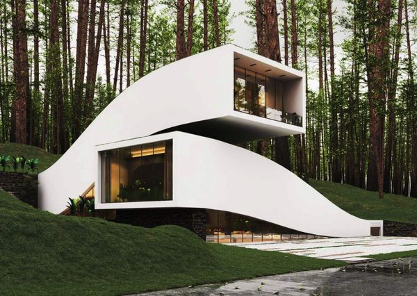 Imposing house on the Swiss slopes | Milad Eshtiyaghi