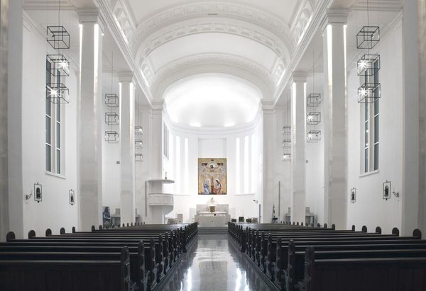 Blending 20th-century and contemporary needs during the reconstruction of a church in Bratislava