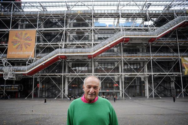 Richard Rogers, the designer of Centre Pompidou, passed away