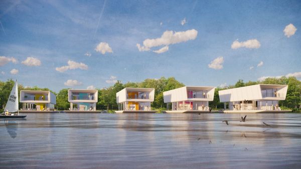 Floating modular houses may be the answer to rising sea levels
