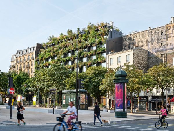 Párizs közelebb kerül a természethez ezzel az "élő épülettel"