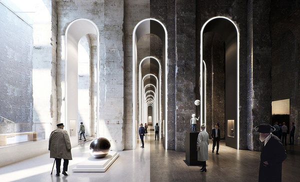 Ancient cistern transformed into a contemporary museum