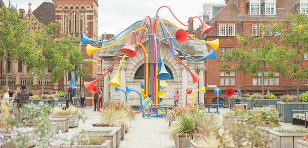 Yuri Suzuki's installation brings people closer through the sounds of London