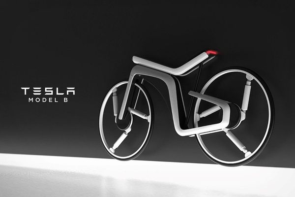 Futurisztikus kerékpár | Tesla Model B