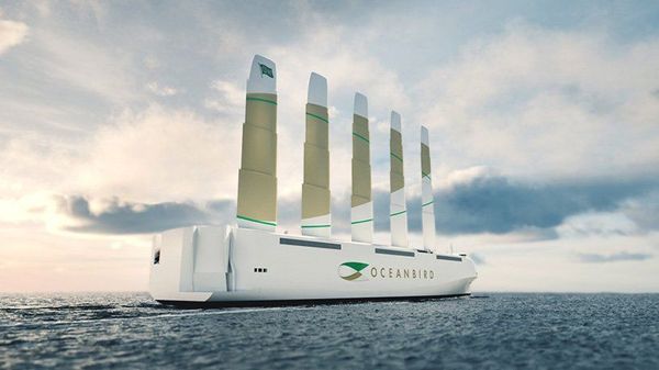 Future cargo ships could be powered by the wind