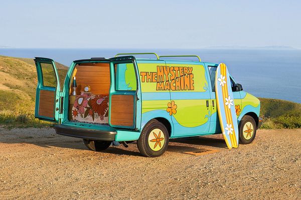 Thanks to Airbnb, anyone can spend a night in the Scooby-Doo van