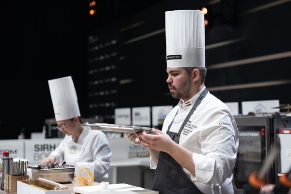 Hungarian team finished third at the Bocuse d’Or